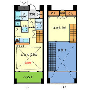 EST・Hの間取り