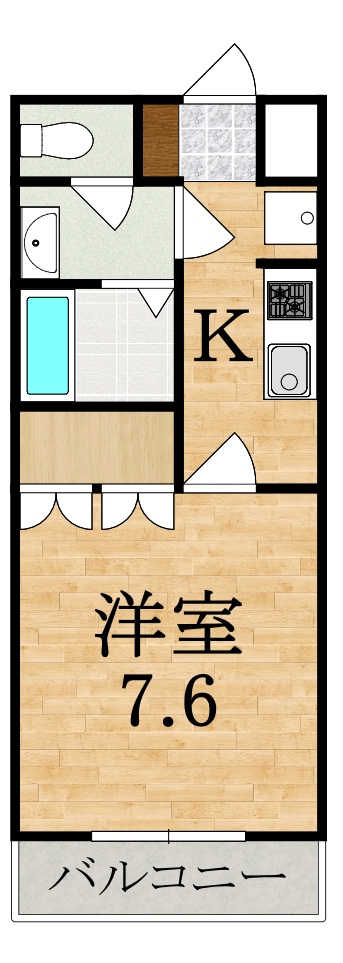 リッチ　カートンの間取り
