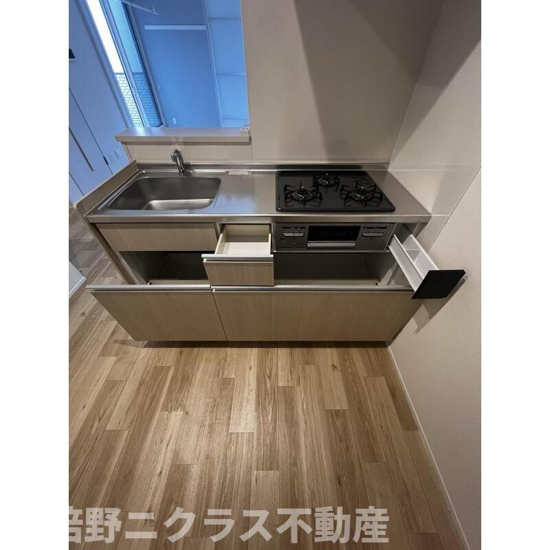 メゾン　ミロワール天王寺のキッチン