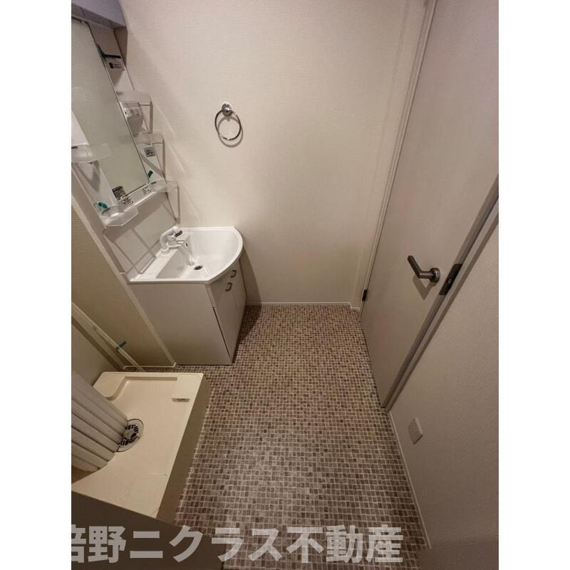 メゾン　ミロワール天王寺の洗面所