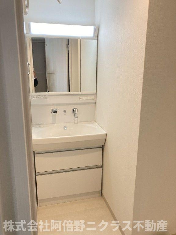 カーサヴェルデ東小橋の独立洗面台