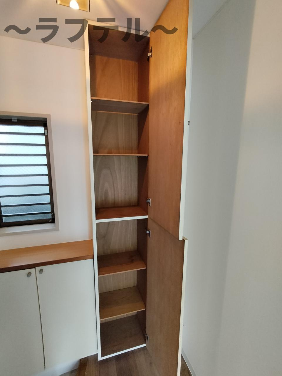 所沢市弥生町の賃貸マンションの収納