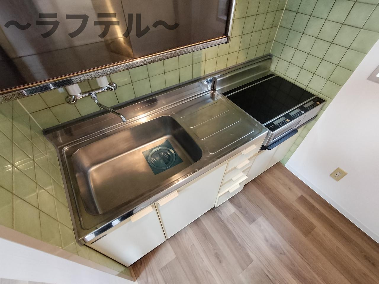 所沢市弥生町の賃貸マンションのキッチン
