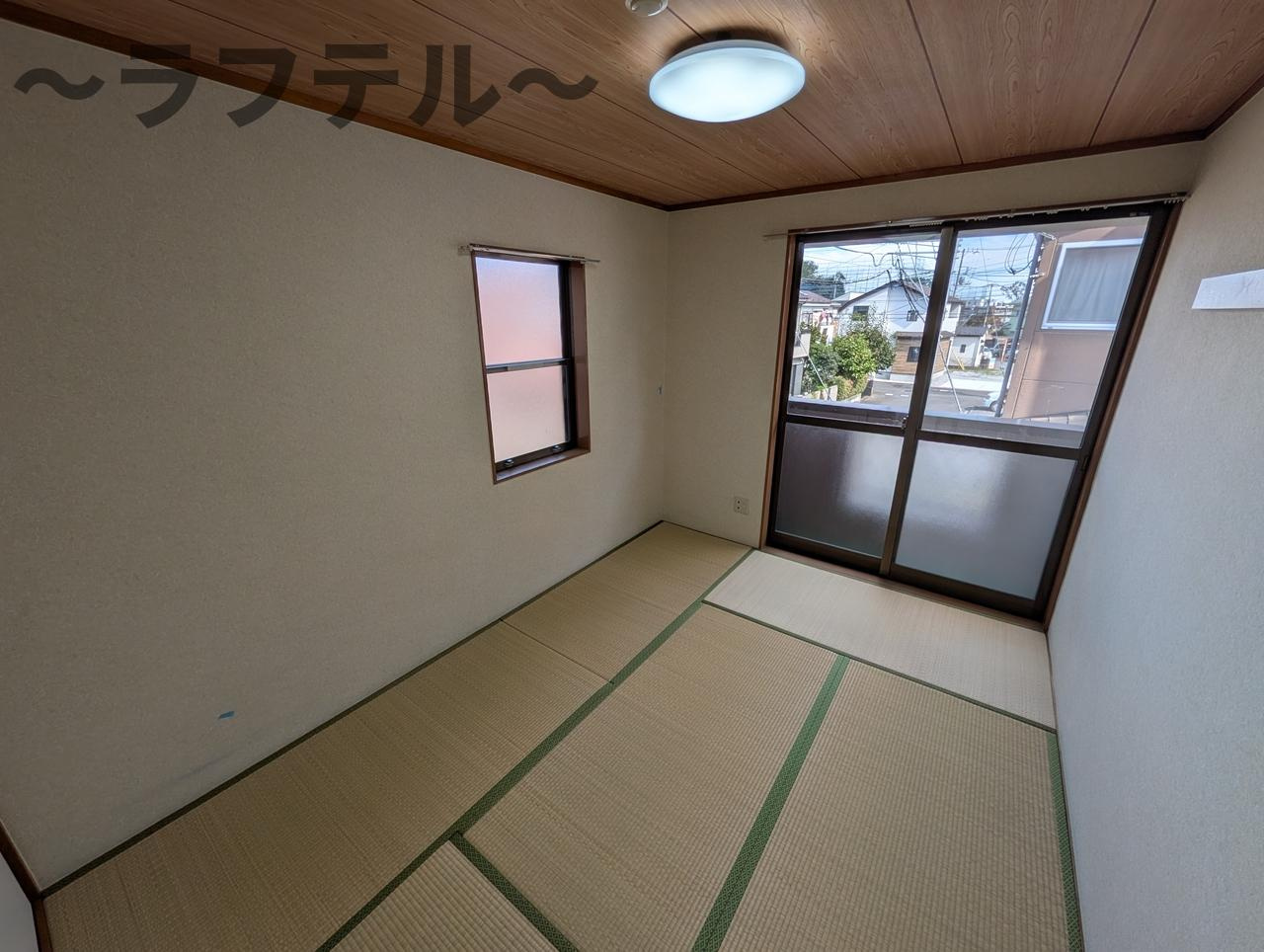 所沢市東狭山ケ丘２丁目のアパートの和室