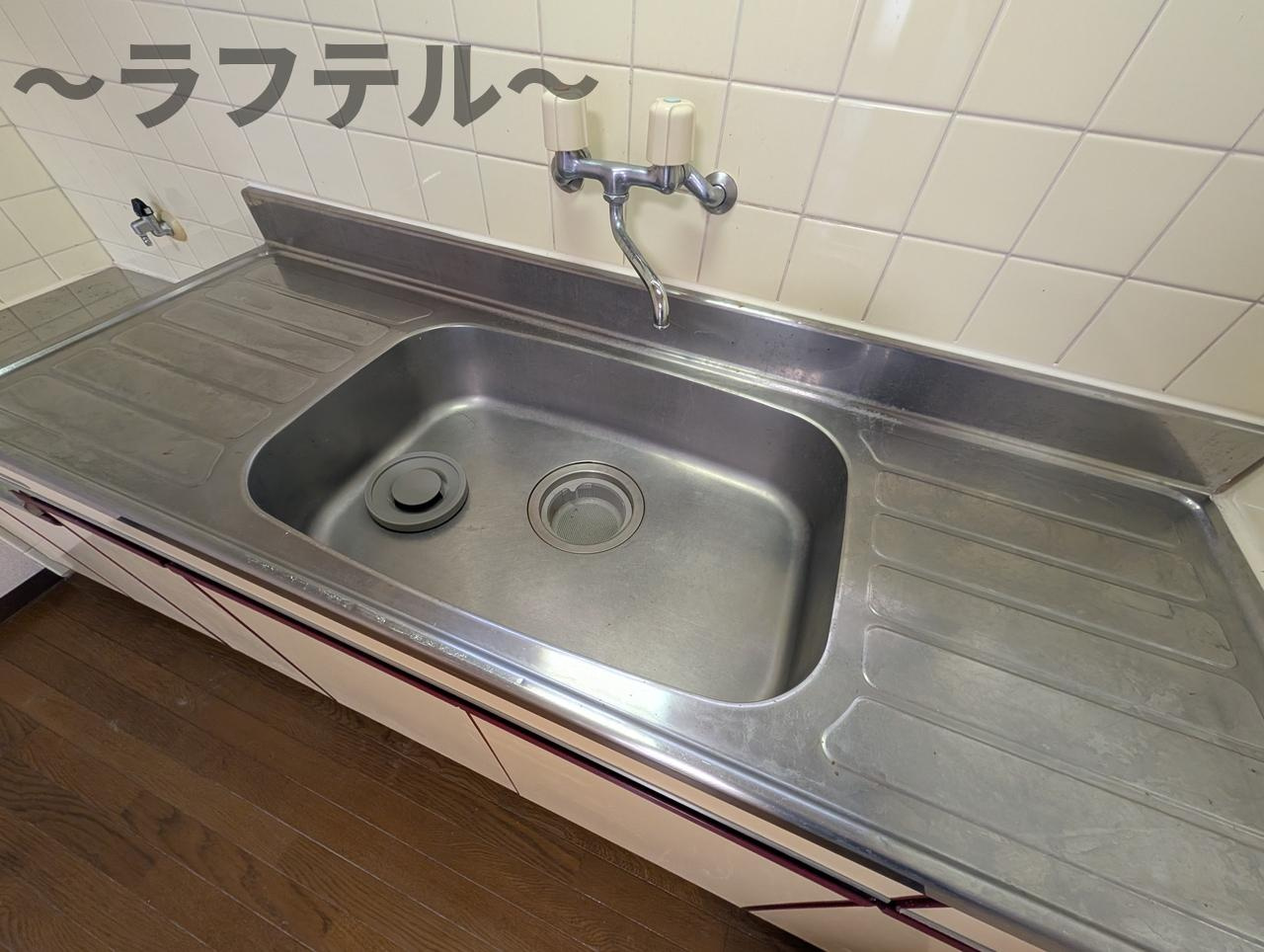 所沢市東狭山ケ丘２丁目のアパートのキッチン
