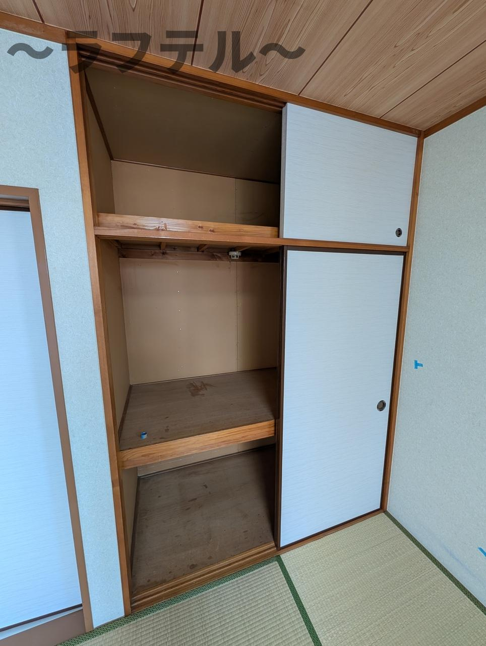 所沢市東狭山ケ丘２丁目のアパートの収納