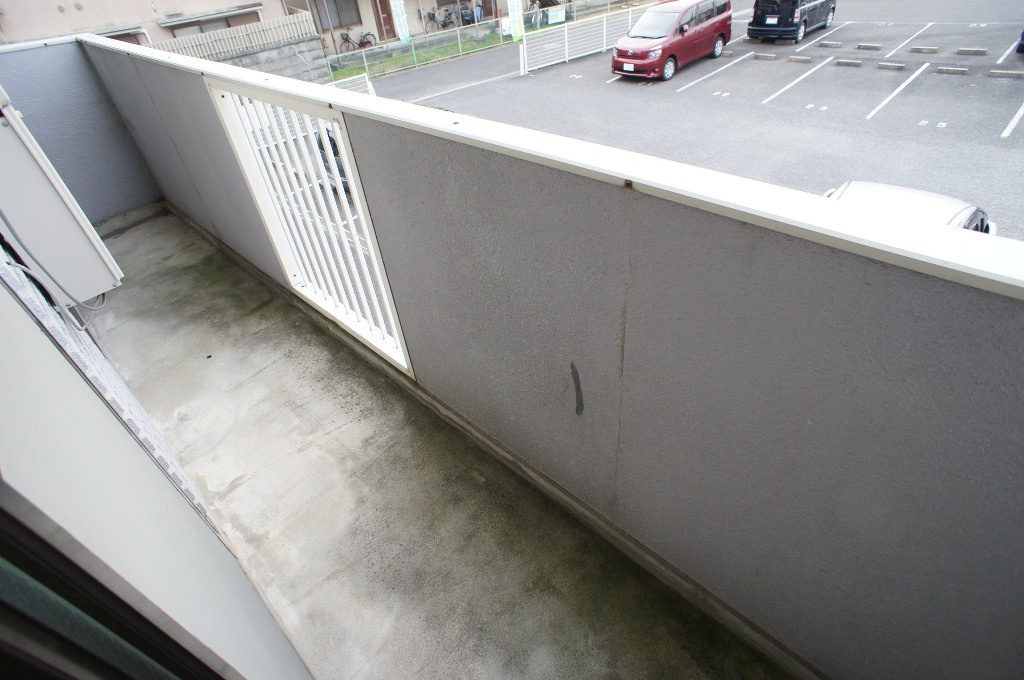 リバーフィールドのバルコニー