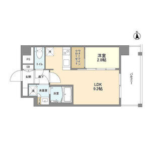 シャテーニュ上本町の間取り
