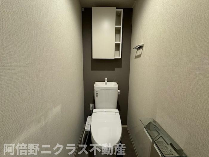 ロイジェントあべの松崎町のトイレ|内装は同シリーズ参考写真です。カラーパターンが異なる可能性がございます。