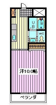 グリーンパーク中浦和の間取り