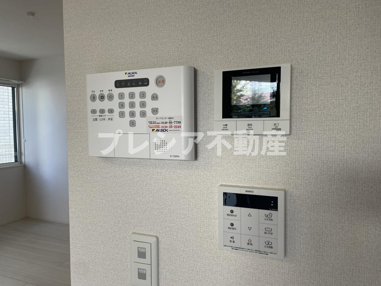 D-ROOM甲子園口のセキュリティ