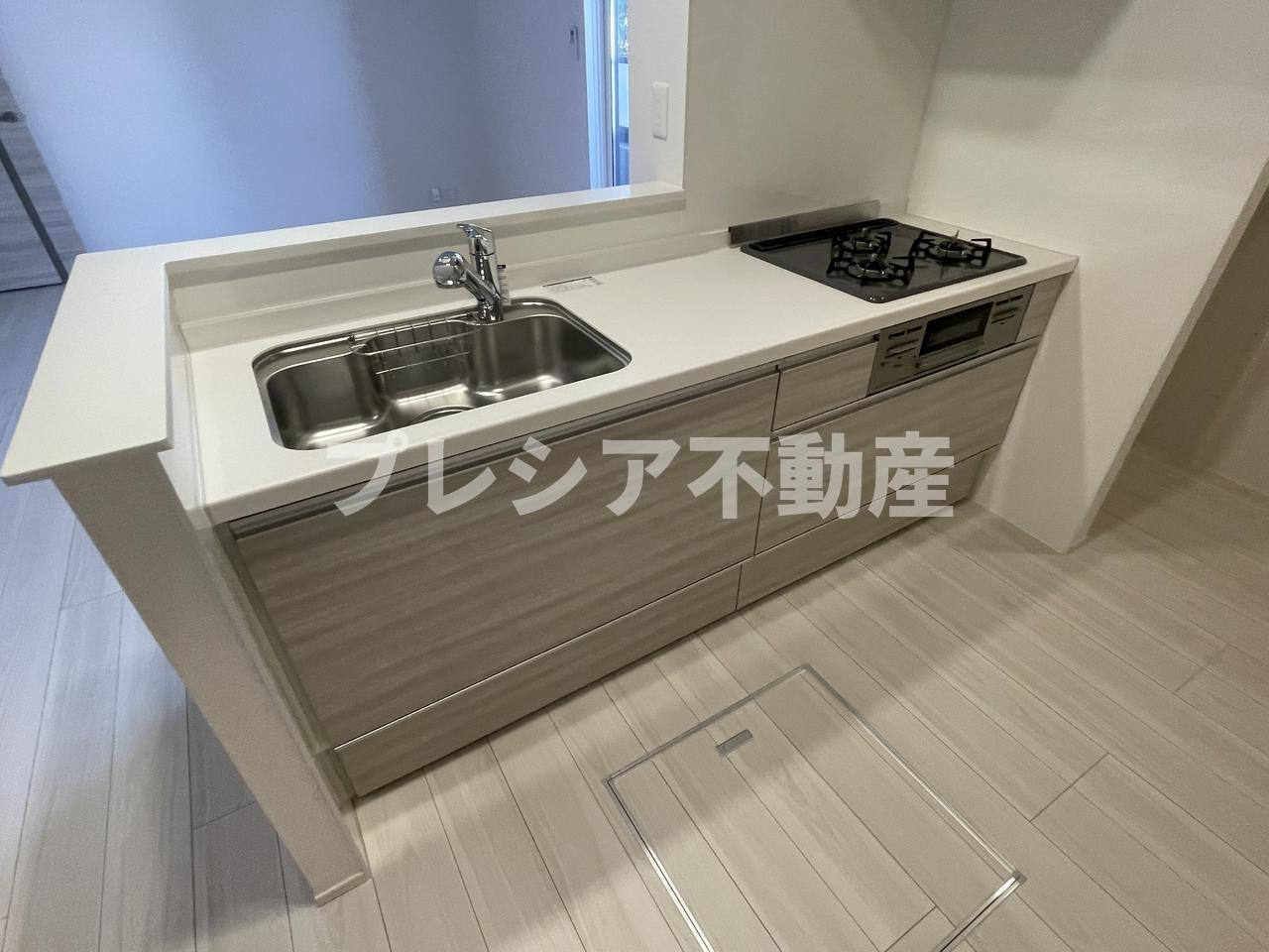 D-ROOM甲子園口のキッチン