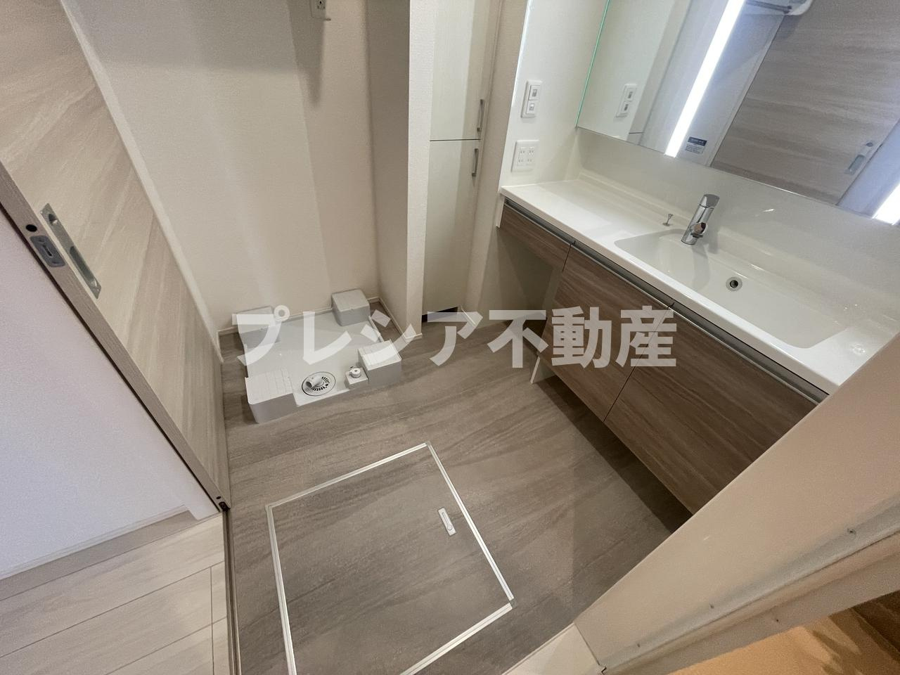 D-ROOM甲子園口の洗面所