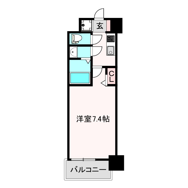 フォーリアライズ天王寺ヴァロールの間取り