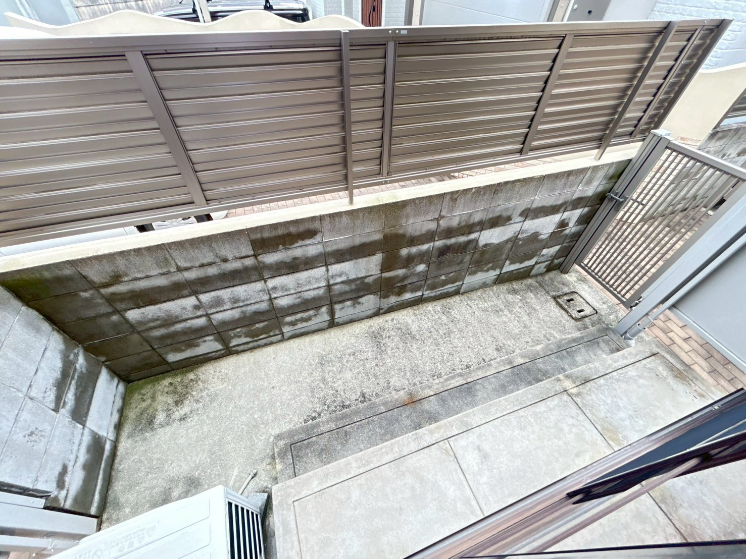 Ｂ・Ｂハイツのバルコニー