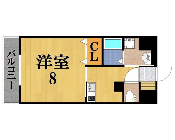 アミスタ７１の間取り