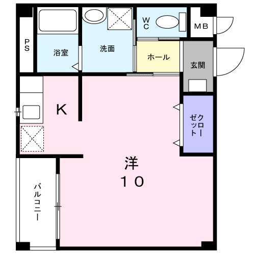 パイン　ヒルの間取り