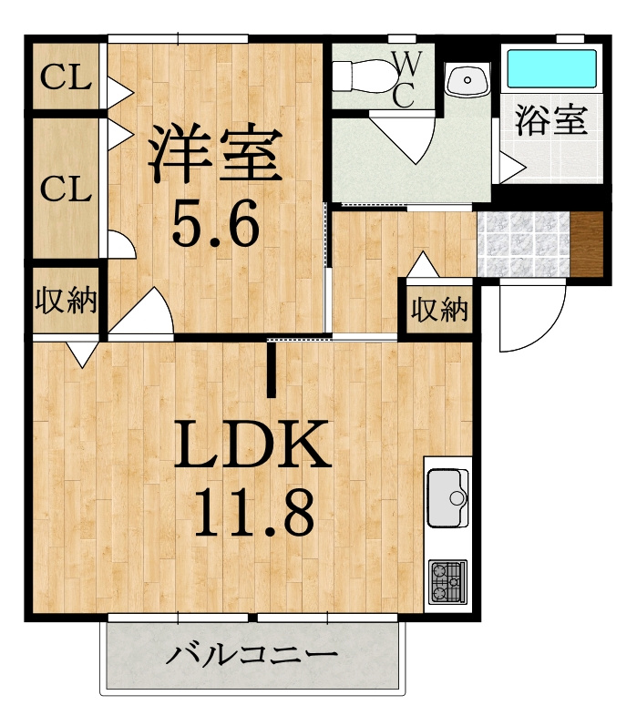 アルシオネの間取り