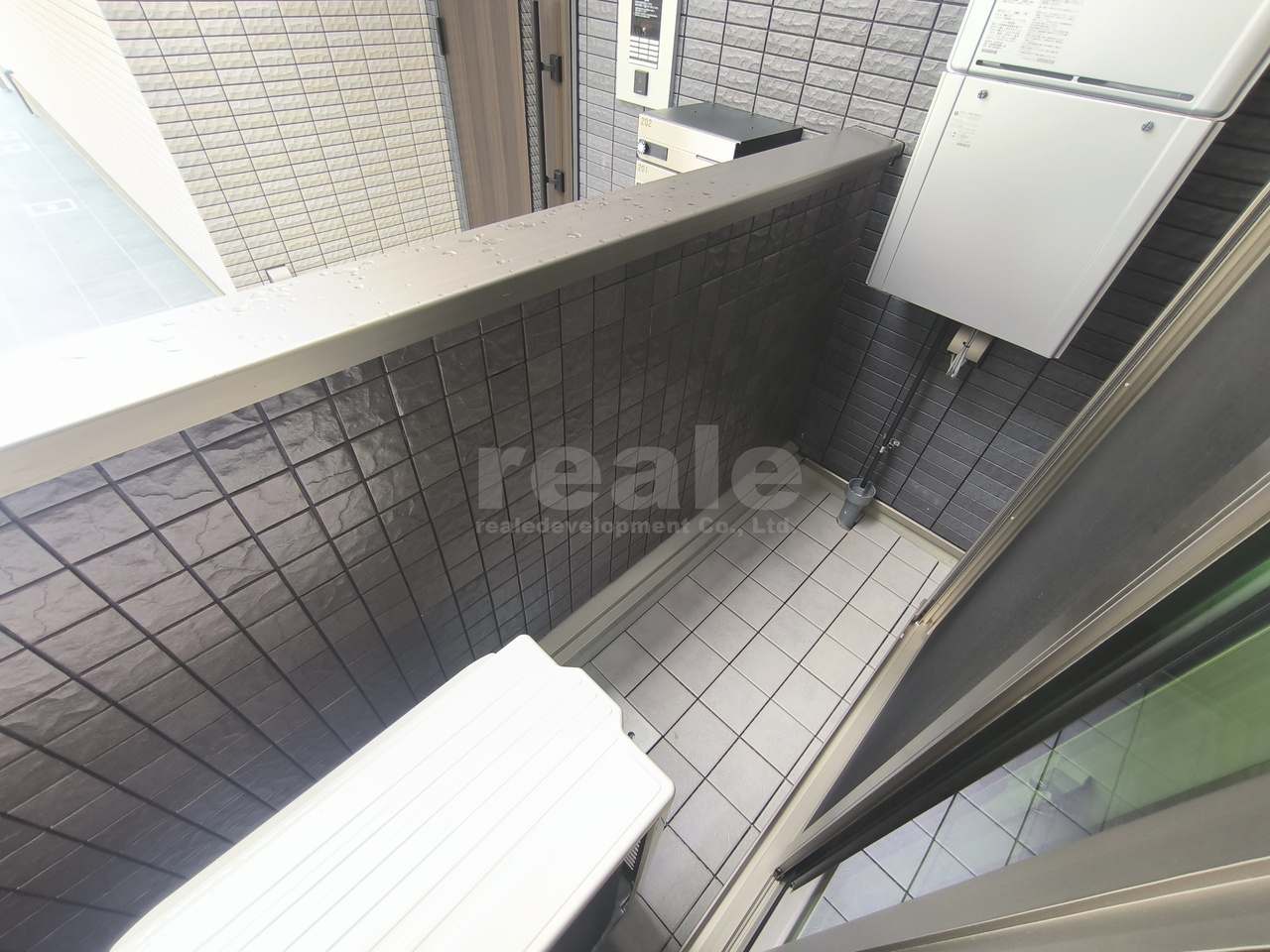 練馬区関町南４丁目の賃貸マンションのバルコニー