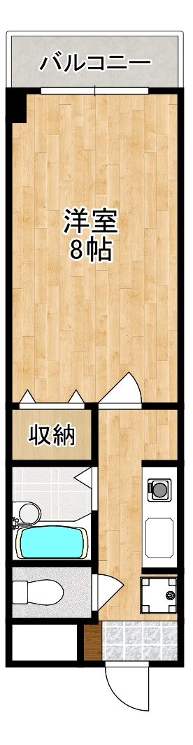 パルスコート新大宮の間取り