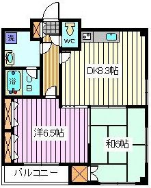 ヴィラ西の台の間取り