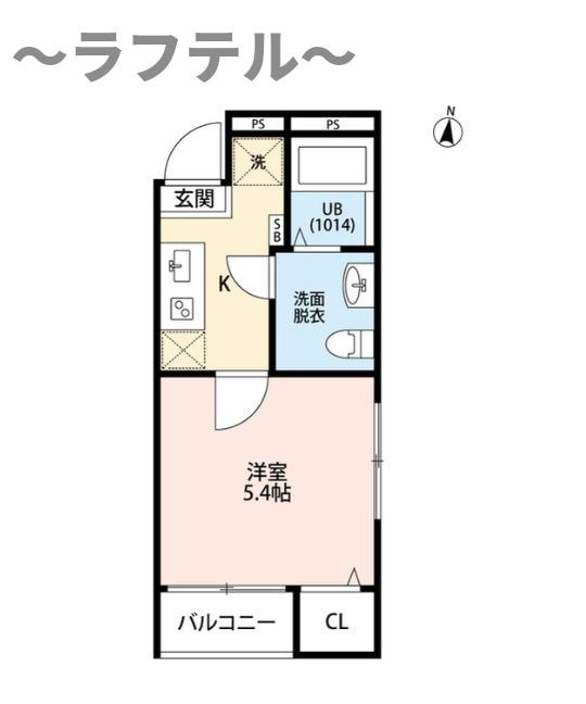 エクセラン所沢の間取り