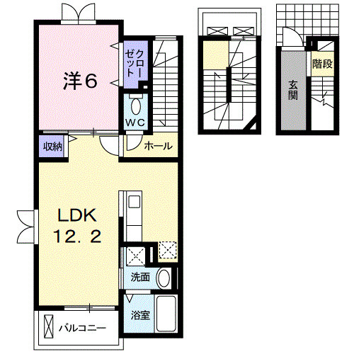 グラン　セーヌの間取り