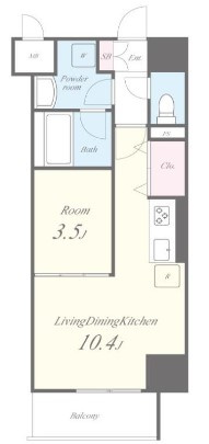 KGソフィアアベノ播磨町の間取り