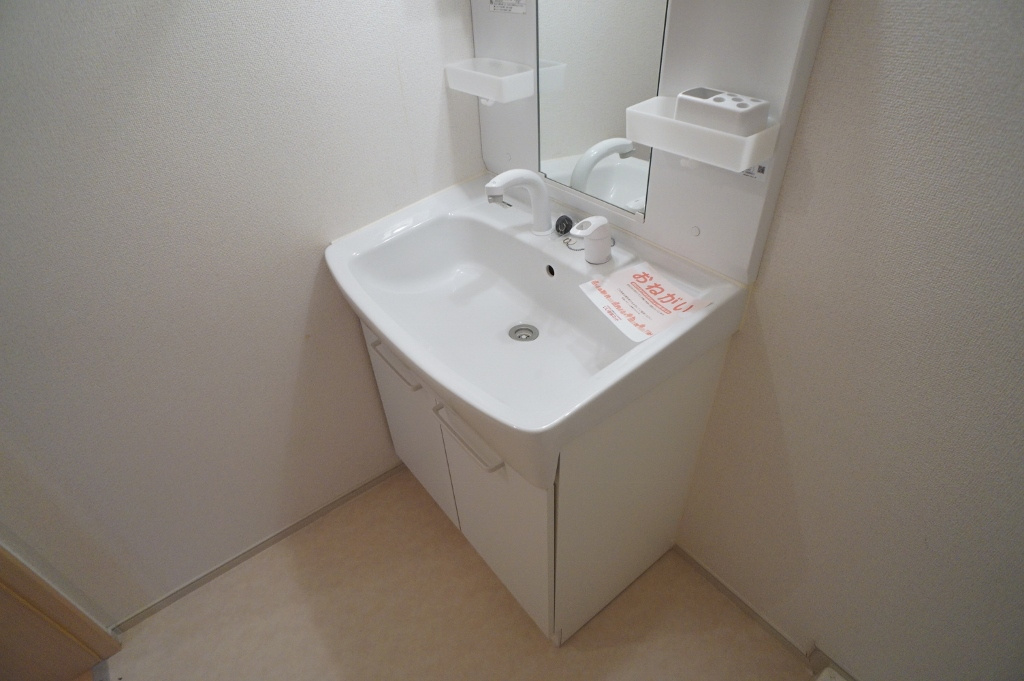 クラール平城の洗面所