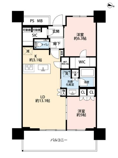 ＵＲＡＷＡ　ＴＨＥ　ＴＯＷＥＲの間取り