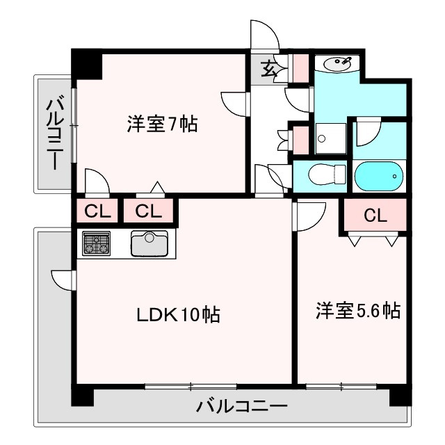 MIKI　GARDENの間取り