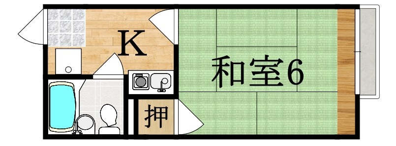 クレール神宮前の間取り