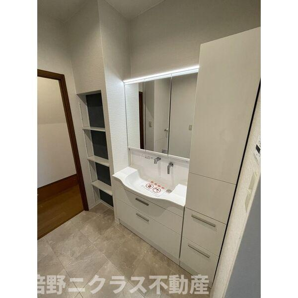 マジョール松崎町の独立洗面台