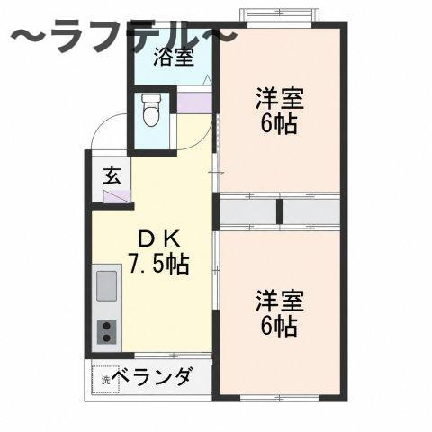 平岡ビルの間取り