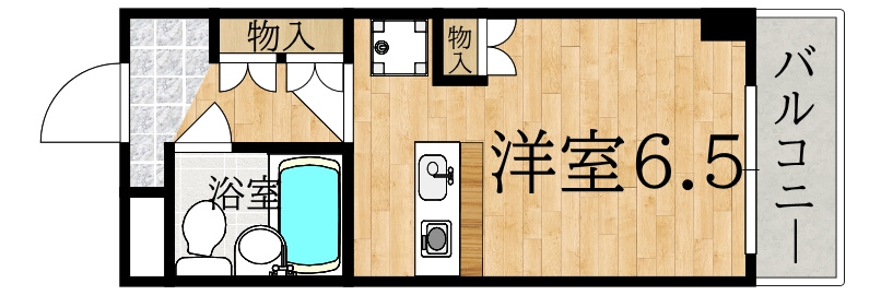 みつがらすの間取り