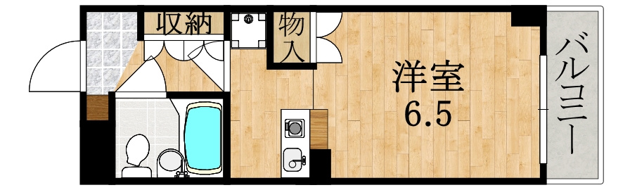 みつがらすの間取り