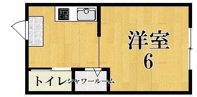 コーポ諏訪西大寺の間取り