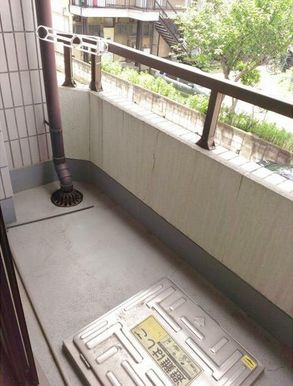 サンハイツアサヒのバルコニー