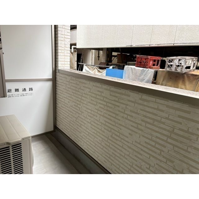 クレアール西今川のバルコニー