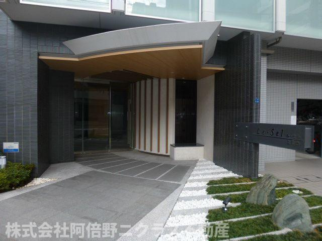 Le･Sel上町台のエントランス