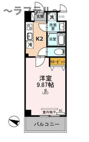 アエル新所沢の間取り