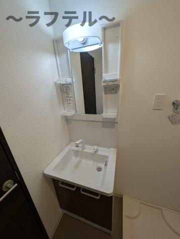 狭山市中央４丁目のアパートの独立洗面台|別部屋イメージ写真