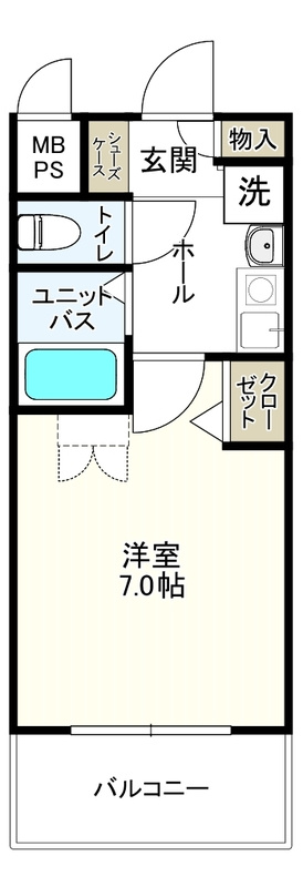 ラナップスクエア上本町の間取り