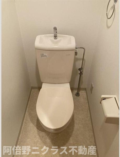 ラナップスクエア上本町のトイレ|内装は別部屋の参考写真です。