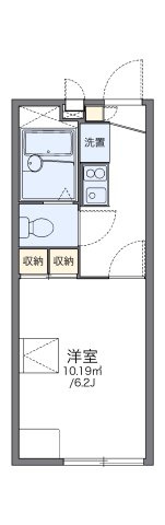 レオパレス王寺の間取り|代表的な間取のため実際の間取とは異なる場合があります