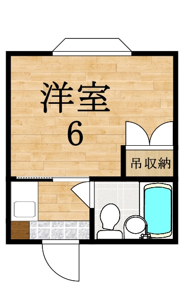 スタンドアップ本町の間取り