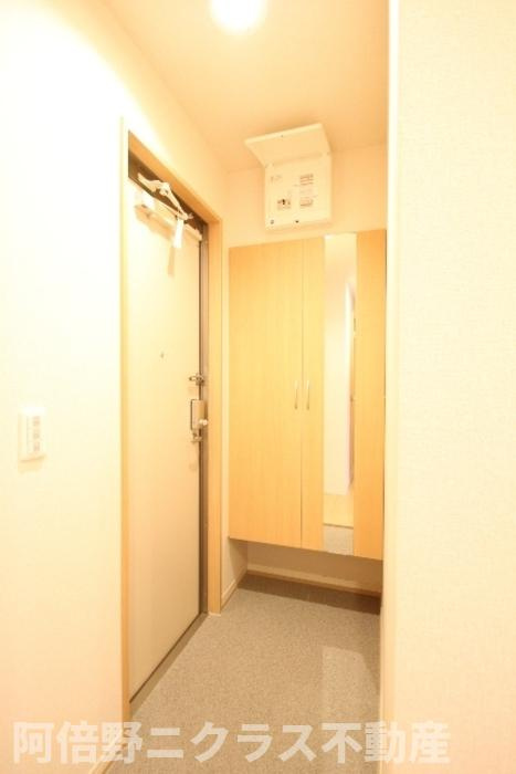 ソレーユ　司の玄関