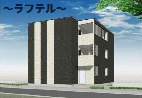 ジーメゾン新狭山駅前の外観パース
