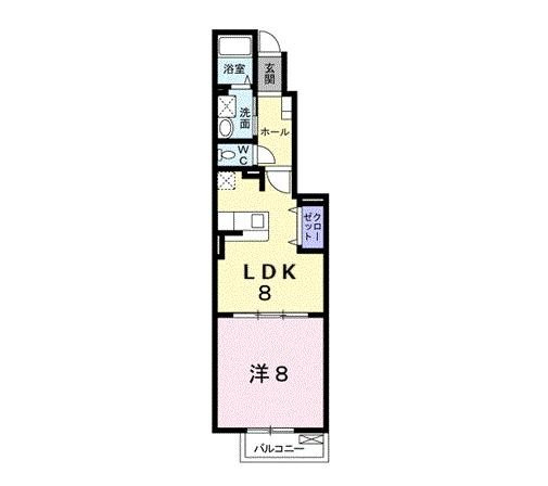 フローレンス　四条大路の間取り