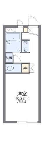 レオパレスセンチュリーの間取り